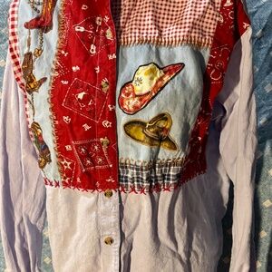 VINTAGE Casey & Max Western shirt